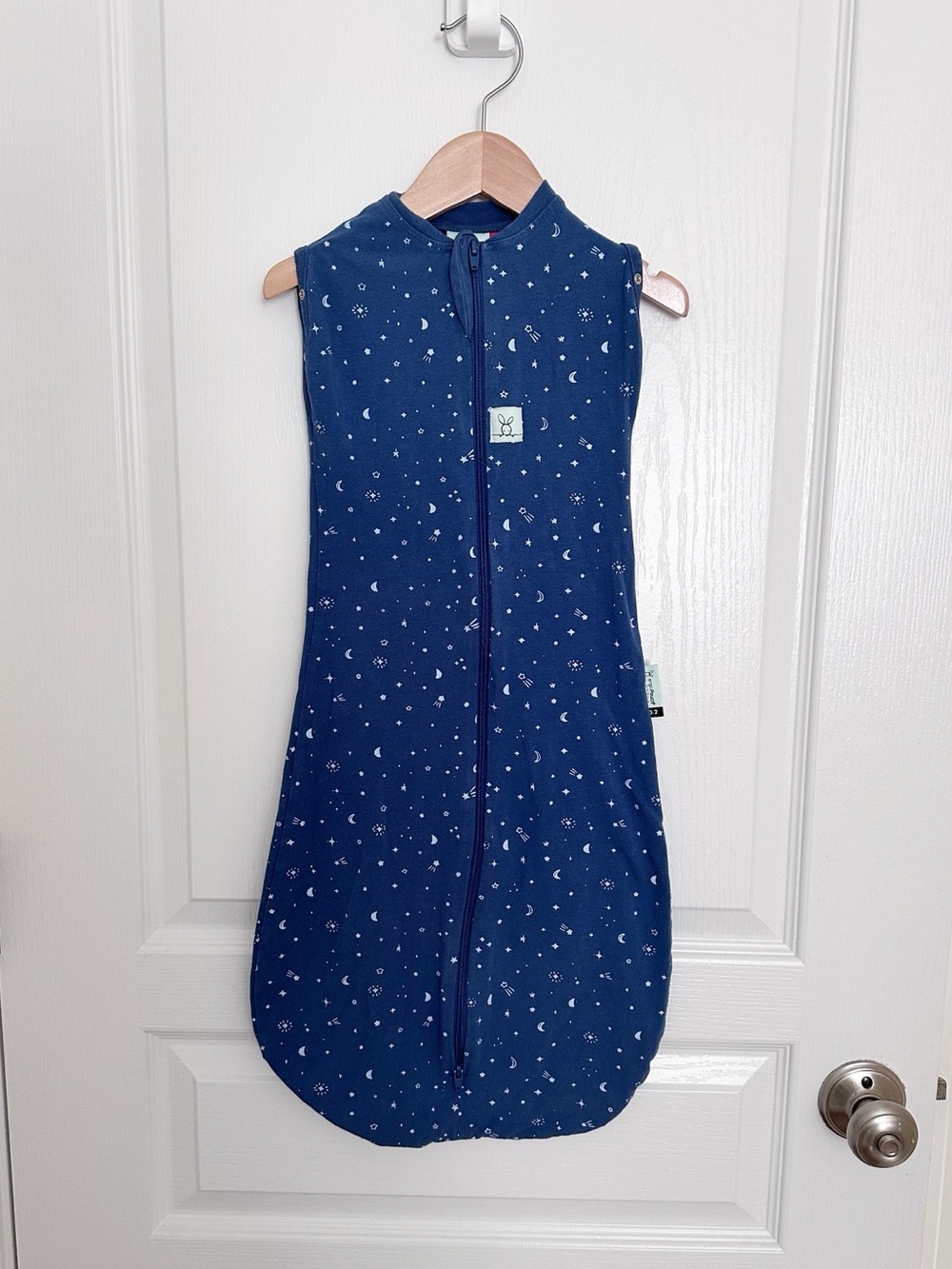 Navy Star & Moon Sleep Sack - Unbranded